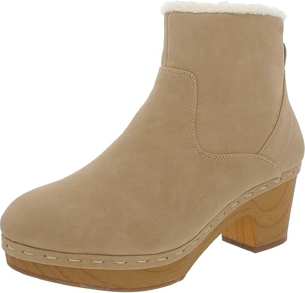 Style & Co. Womens Townaa Faux Fur Ankle Boots Size 7.5