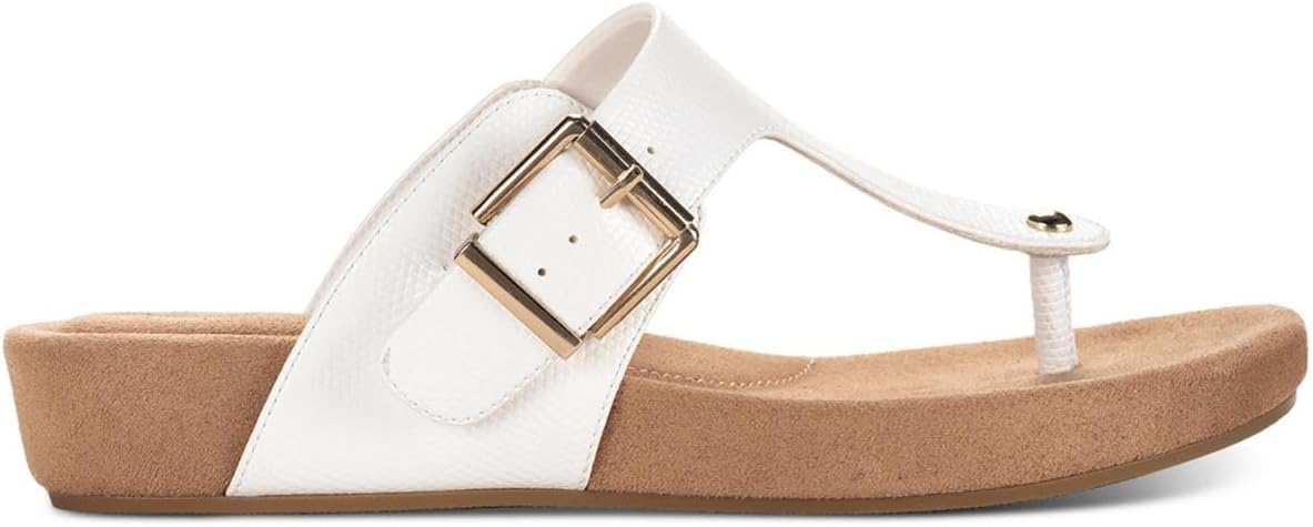 Giani Bernini Womens RIVVERP Slip On Adjustable Flatform Sandals 7.5