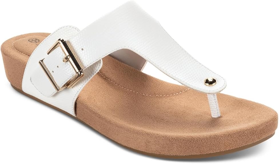 Giani Bernini Womens RIVVERP Slip On Adjustable Flatform Sandals 7.5