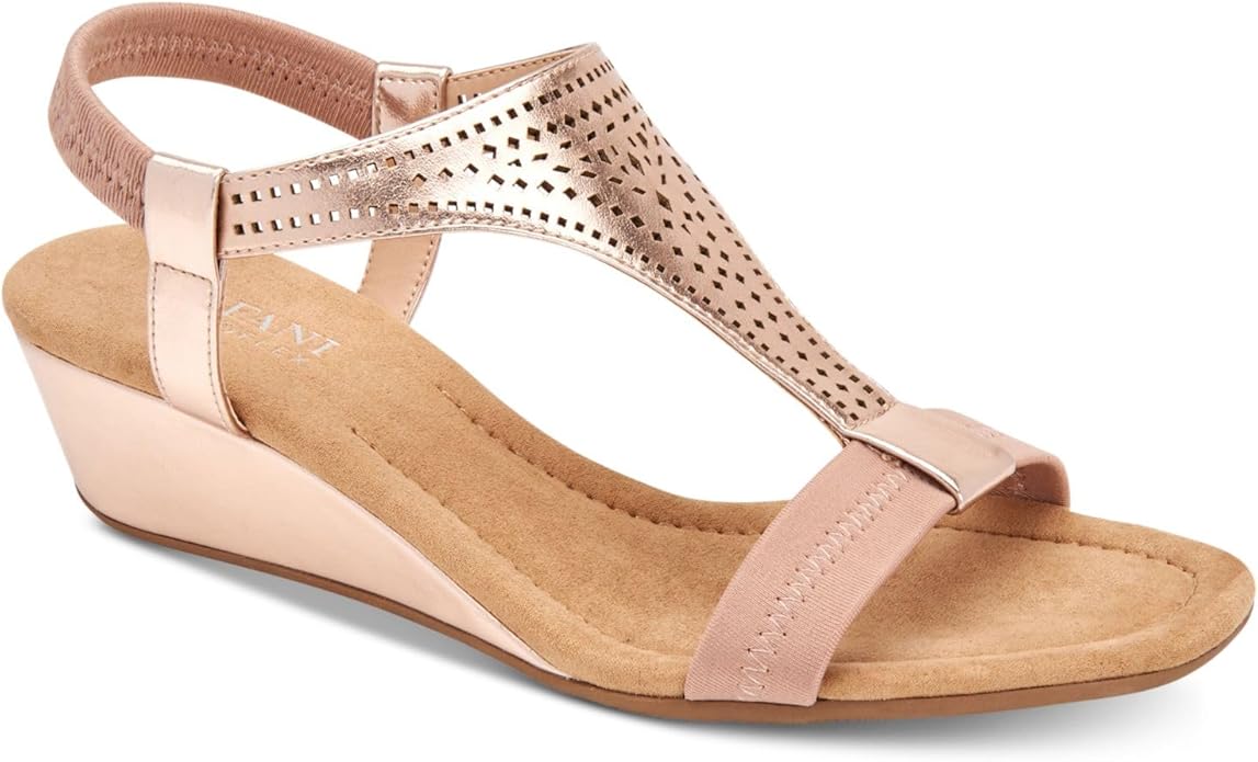 Alfani Womens Vacanza Wedge Sandals Size 11