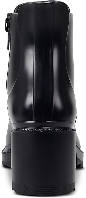 INC Womens Black Cushioned Eadin Round Toe Dress Boots Shoes 7 M